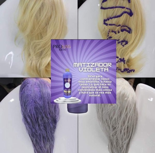 Matizador violeta