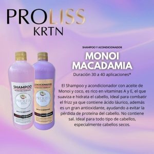 Monoi shampoo y acondicionador