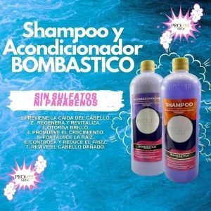 Shampoo y acondicionador boom