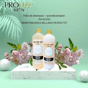 Ph.acido shampoo y acondicionador